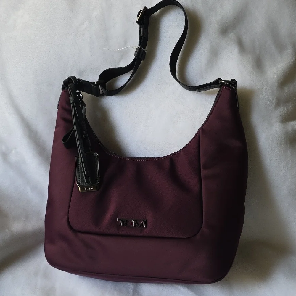 TUMI Dark‎ Purple (SWEET PLUM) Crossbody Bag